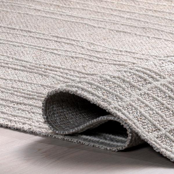 Nuloom Cortney Casual Wavy Striped Area Rug Beige