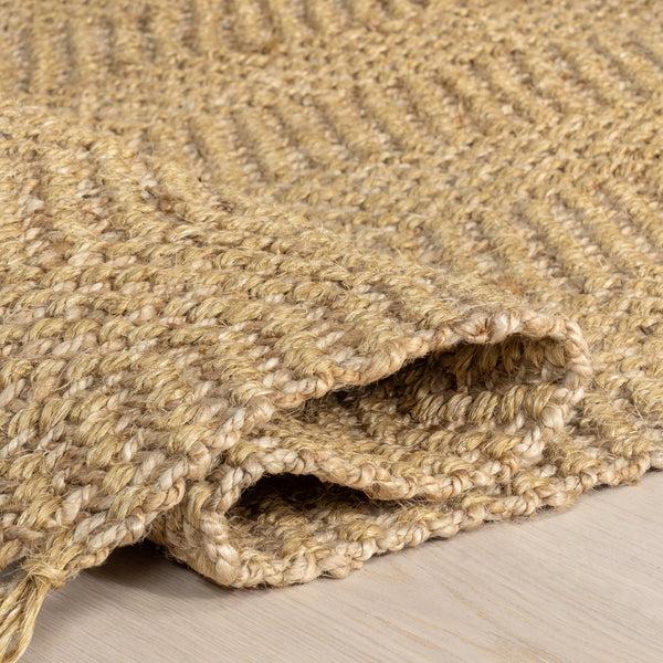 Nuloom Cosima Farmhouse Solid Area Rug Natural