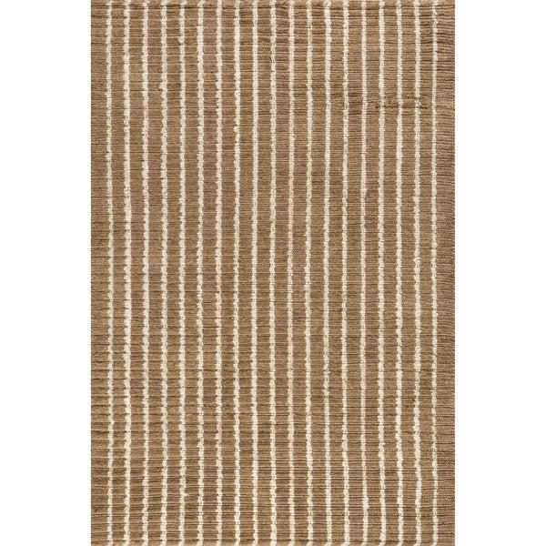 nuloom Cosmia Striped Jute Area Rug Natural
