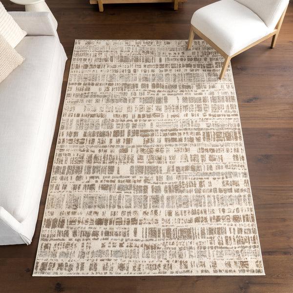 Nuloom Dahlia Modern Abstract Area Rug Beige