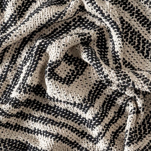 Nuloom Danny Geometric Cotton Tassel Area Rug Gray