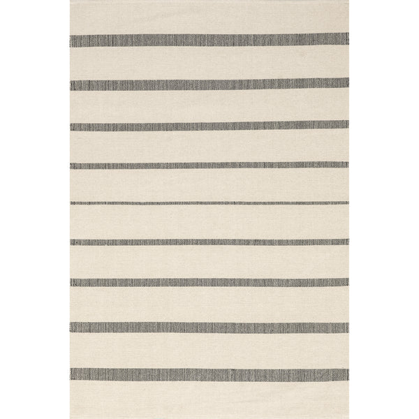 nuloom Darina Casual Striped Cotton Area Rug Ivory