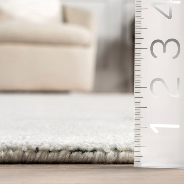 Nuloom Davos Tiled Wool Area Rug Ivory