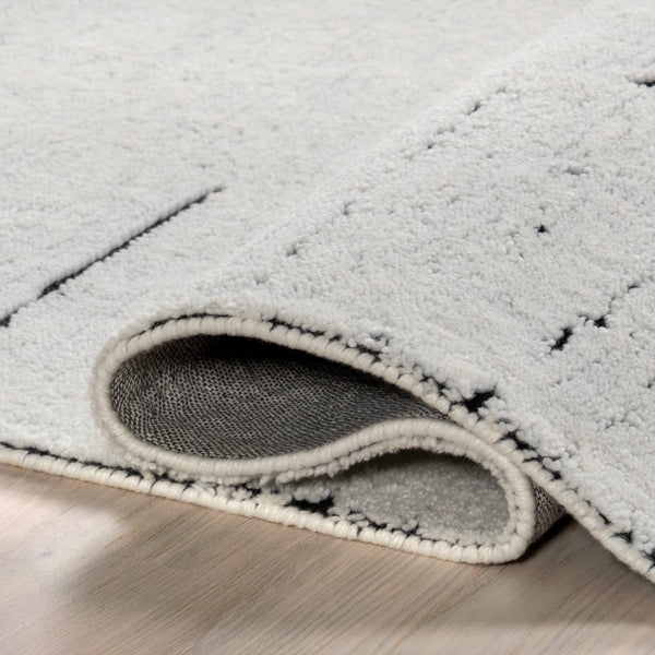 Nuloom Davos Tiled Wool Area Rug Ivory
