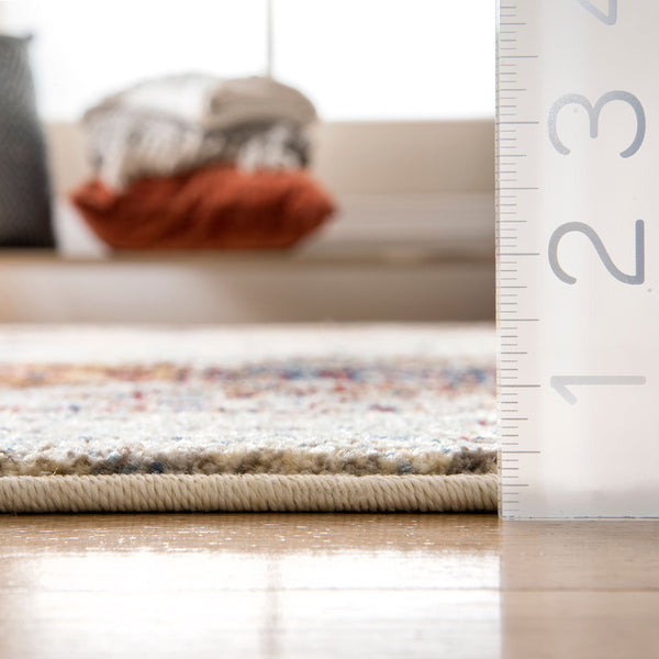 Nuloom Dayana Rococo Striped Beige
