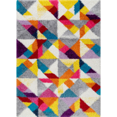 Nuloom Deedee Mosaic Shaggy Multi