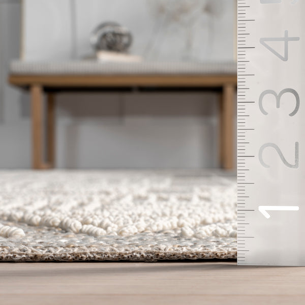 Nuloom Demetra Casual Geometric Area Rug Beige