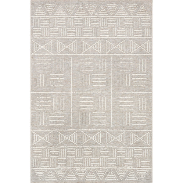 nuloom Demetra Casual Geometric Area Rug Beige