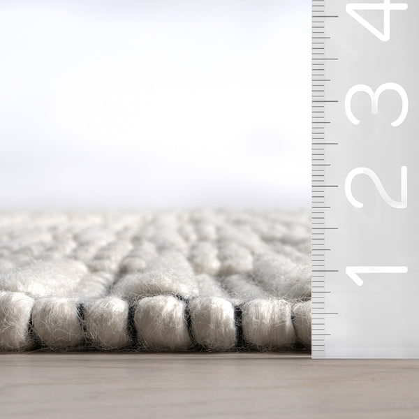 Nuloom Devon Wool Blend Area Rug Ivory