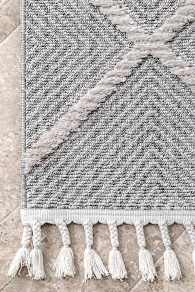 Nuloom Diamond Deyton Area Rug Grey