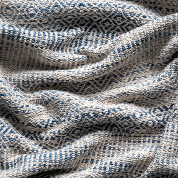 Nuloom Diem Geometric Cotton Tassel Area Rug Beige