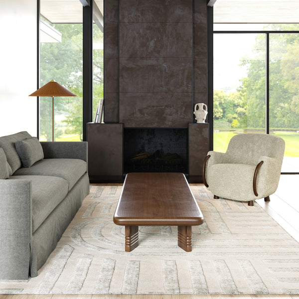Nuloom Downtown Textured Area Rug Ivory