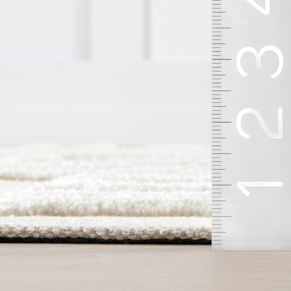 Nuloom Downtown Textured Area Rug Ivory