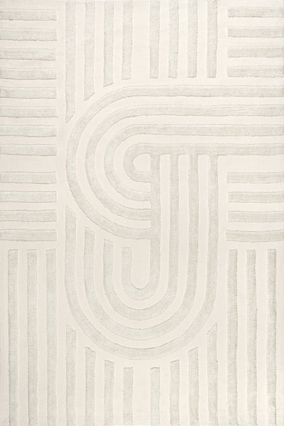 nuloom Downtown Textured Area Rug Ivory