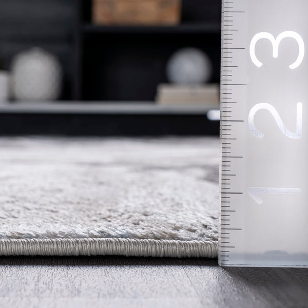 Nuloom Drea Marble Abstract Area Rug Grey