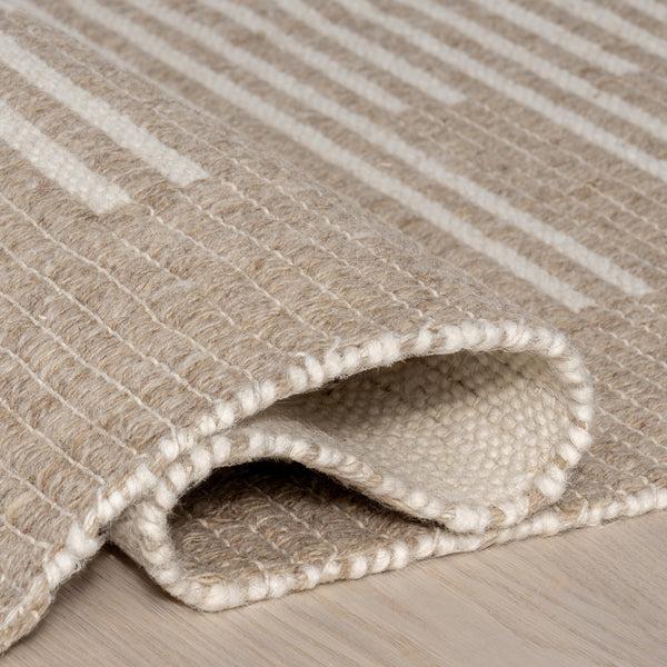 Nuloom Drift Reversible Wool Area Rug Natural