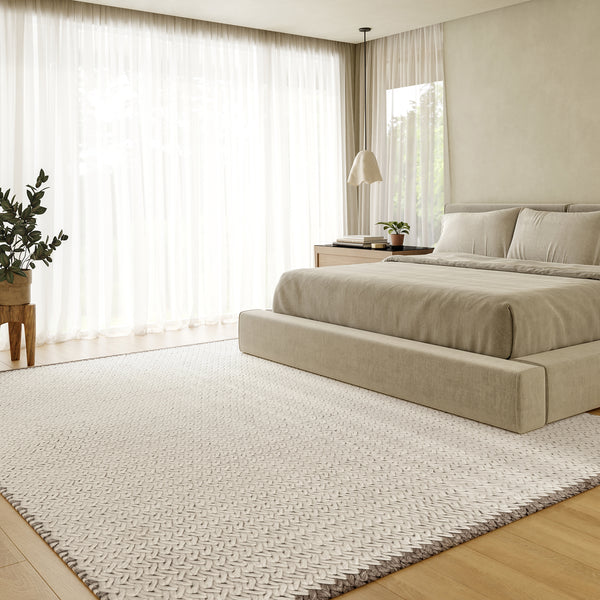 Nuloom Dune Wool Area Rug Ivory