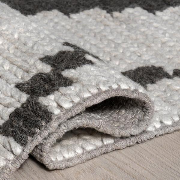 Nuloom Eighty-Eight Wool Area Rug Dark Grey