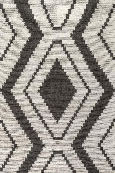 nuloom Eighty-Eight Wool Area Rug Dark Grey