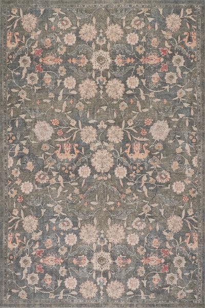 nuloom Nuloom Elaris Traditional Floral and Paisley Area Rug Green