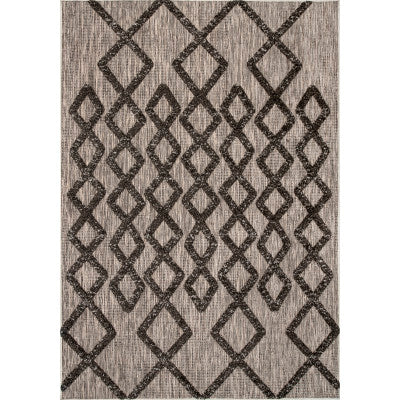 nuloom Elianna Raised Pendant Striped Brown