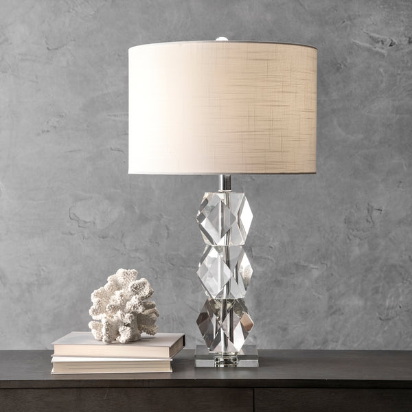 Nuloom Elizabeth 27" Crystal Table Lamp Clear