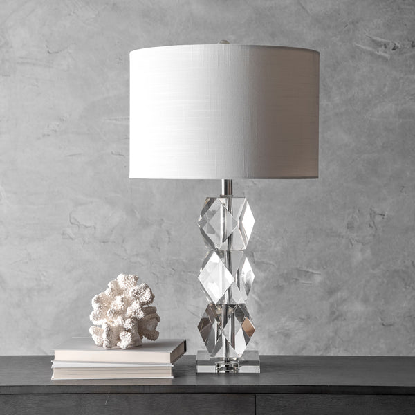 Nuloom Elizabeth 27" Crystal Table Lamp Clear