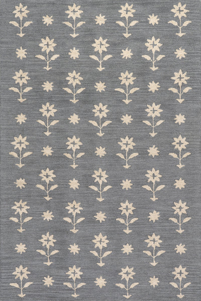 nuloom Ella Wool Area Rug Blue Grey