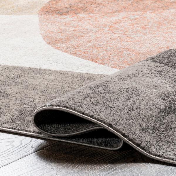 Nuloom Emelia Abstract Circles Area Rug Beige