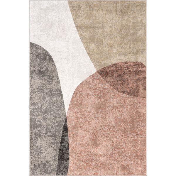 nuloom Emelia Abstract Circles Area Rug Beige