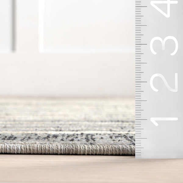 Nuloom Emely Modern Striped Area Rug Grey