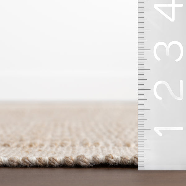Nuloom Erina Striped Indoor/Outdoor Area Rug Beige