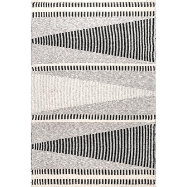 nuloom Estella Striped Waves Area Rug Gray