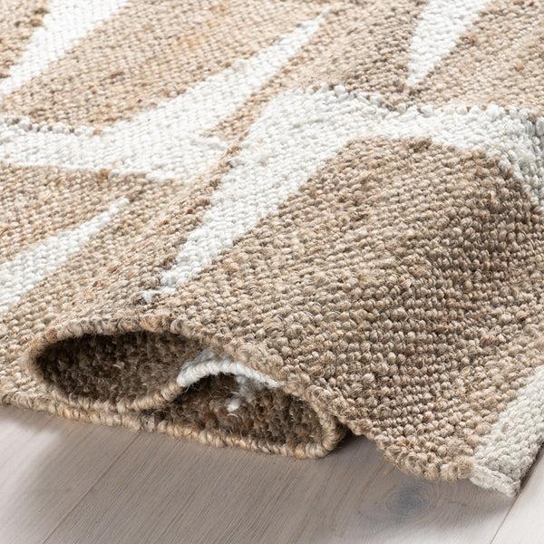 Nuloom Esti Geometric Jute Area Rug Natural