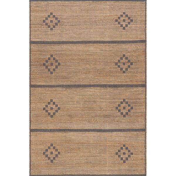nuloom Etta Diamond Jute Area Rug Natural