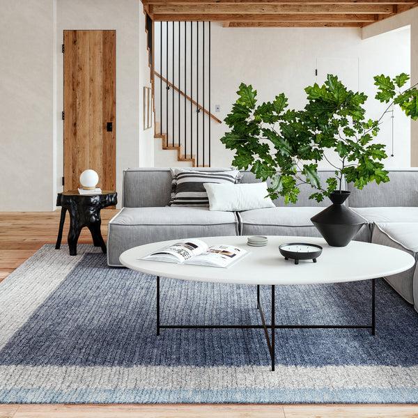 Nuloom Eugene Colorblocked Wool Area Rug Grey