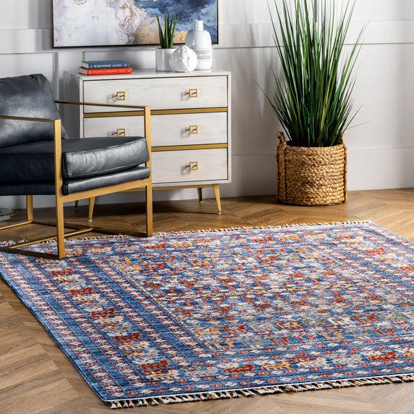 Nuloom Everly Oriental Area Rug Blue