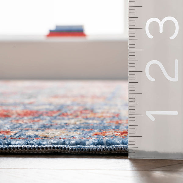 Nuloom Everly Oriental Area Rug Blue