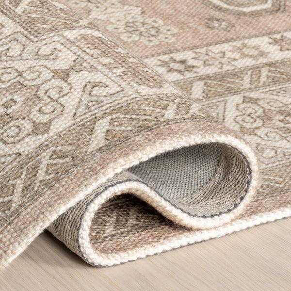 Nuloom Fae Wool And Cotton Area Rug Beige
