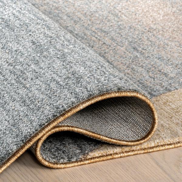 Nuloom Faela Abstract Fringe Area Rug Multicolor