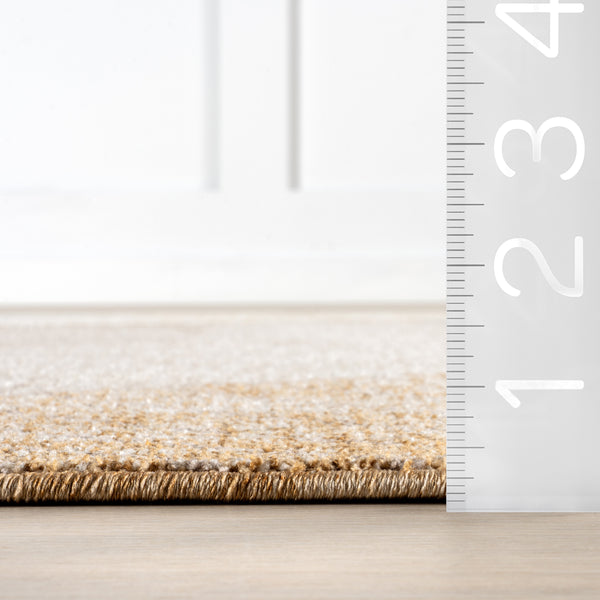 Nuloom Faela Abstract Fringe Area Rug Multicolor