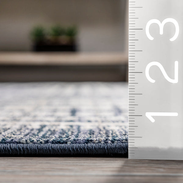 Nuloom Fatimah Modern Striped Area Rug Gray