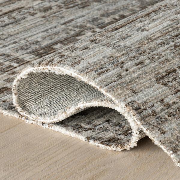 Nuloom Nuloom Fenora Modern Woven Abstract Washable Rug Grey