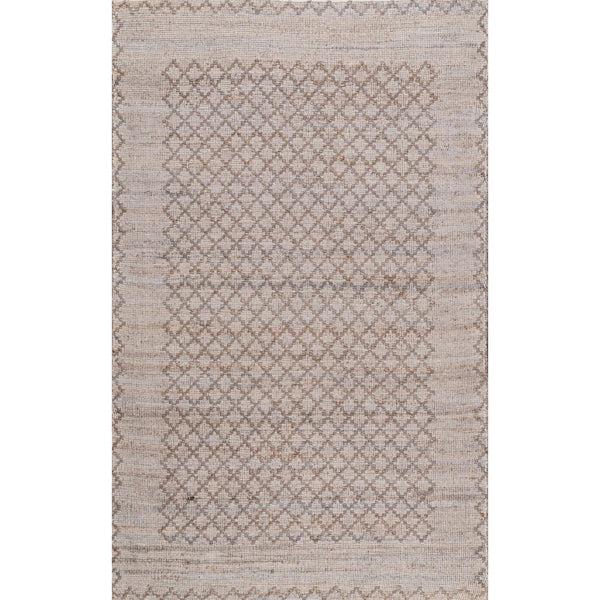 Nuloom Flatwoven Ammons Trellis Brown
