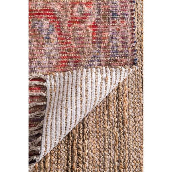 Nuloom Flatwoven Nikki Tassel Area Rug Navy