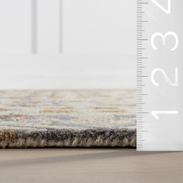 Nuloom Folklore Wool Area Rug Multicolor