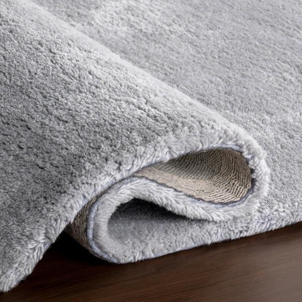 Nuloom Gaia New Zealand Wool Shag Area Rug Grey
