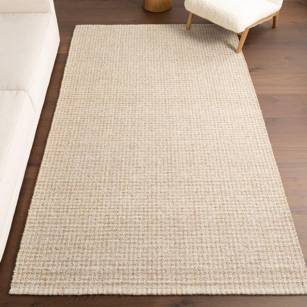 Nuloom Galene Checkered Wool Area Rug Ivory