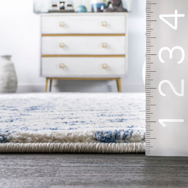 Nuloom Geometric Rosanne Area Rug Blue