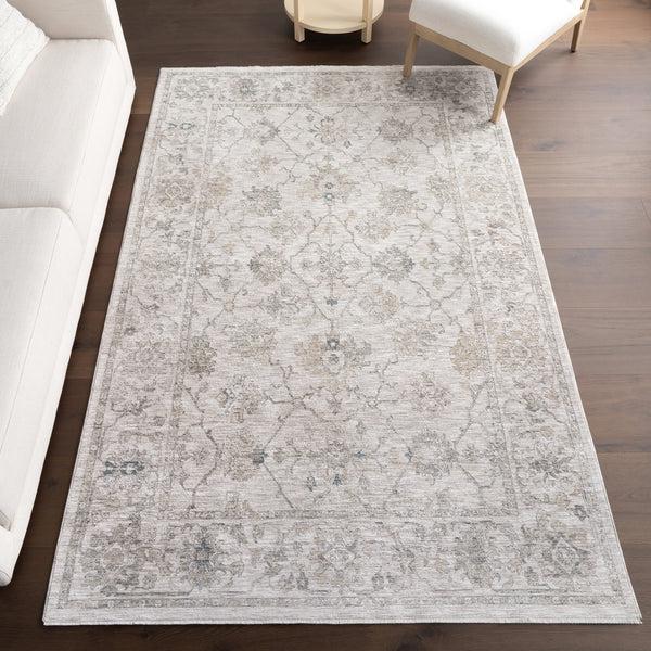 Nuloom Georgianna Medallion Fringe Area Rug Beige